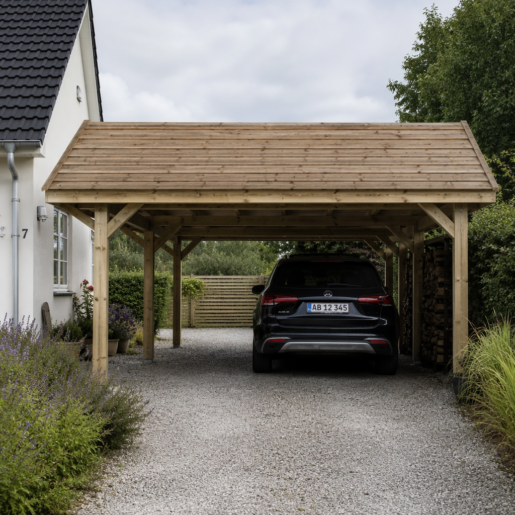 Træcarport